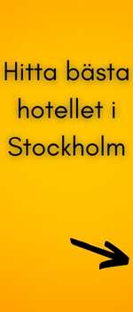 Hitta hotell i Stockholm här