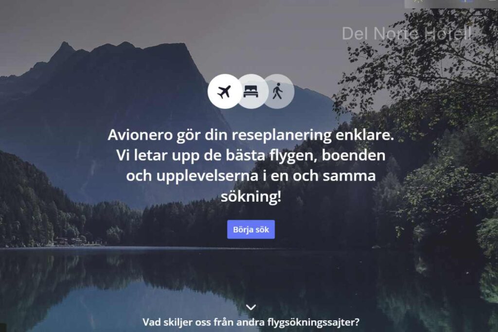 Avionero - Den svenska AI-sökmotorn för resor